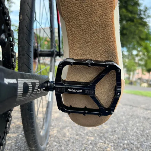 Miniatura 3 de Pedales de bicicleta MTB, pedales de bicicleta de carretera, aleación de aluminio, ligera, pedales de bicicleta de montaña para urbana MTB 9/16