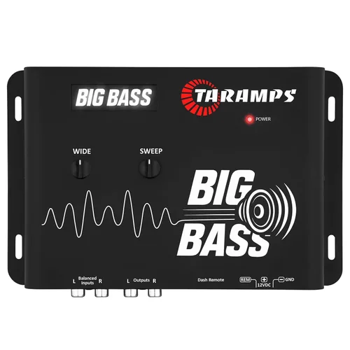 Miniatura 2 de Taramps Big Bass DSP - Procesador de audio para automóvil, potenciador de graves profundos con controles de frecuencia ajustable y barrido