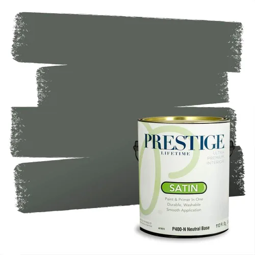 Miniatura 323 de Prestige Paints - pintura de exterior y pintura de imprimación en una, E100-T-6006-10AVP
