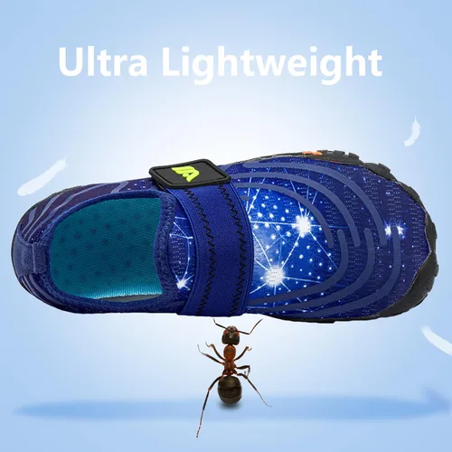 Miniatura 3 de CIOR Zapatos de agua para niños y niñas, cómodos zapatos deportivos con punta cerrada, sandalias deportivas para caminar