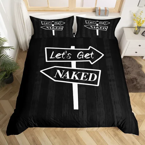Miniatura 3 de jejeloiu Juego de funda de edredón negra para niños, niñas, adolescentes, decoración de habitación, juego de funda de edredón moderno