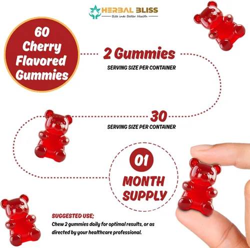 Miniatura 5 de Las mejores gomitas de hierro para anemia y adolescentes, gomitas de bisglicinato de hierro con vitaminas C, D3 y zinc para una máxima absorción
