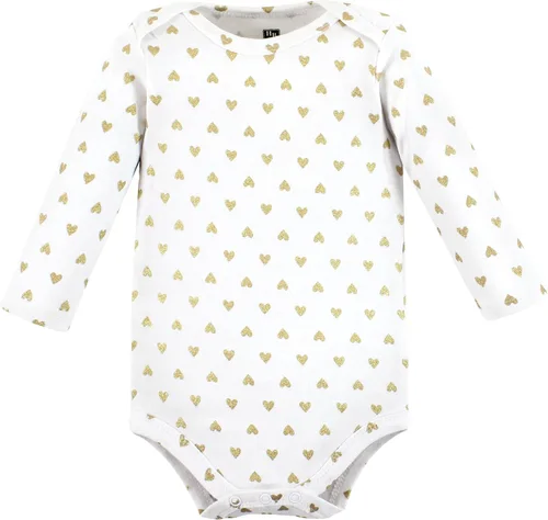 Miniatura 4 de Hudson Baby Body unisex de algodón de manga larga, para bebé