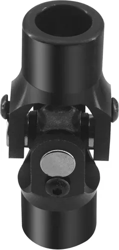 Miniatura 4 de 3/4" redondo x 3/4" redondo eje de dirección único junta universal U 3/4" redondo a 3/4" redondo negro eje de dirección acoplamiento universal 35°