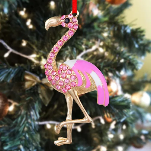 Miniatura 12 de SICOHOME Adornos de Navidad de pavo real, adornos de pavo real verde azulado para colgar en el árbol de Navidad, adornos de Navidad, decoraciones