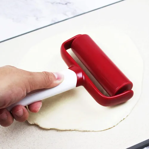 Miniatura 3 de Juego de 4 herramientas de pizza que incluye rodillo de pizza de repostería, cortador de masa de pizza que ahorra tiempo y cortador de masa