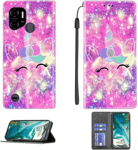 Miniatura 53 de Funda para Moto One Zoom compatible con Motorola One Zoom Phone Case Flip Stand Cover Magnetic Close YHD