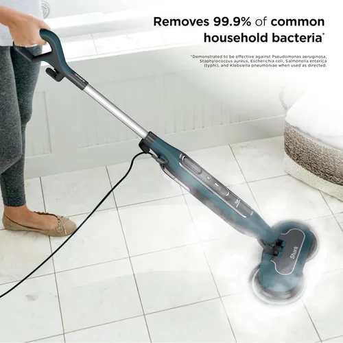 Miniatura 6 de Shark Steam & Scrub - Trapeador de vapor todo en uno para fregar y desinfectar suelos duros, 2 modos de vapor, 2 almohadillas suaves de agarre