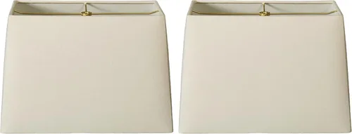 Miniatura 25 de Royal Designs, Inc. HB-613-12AGL Pantalla para lámpara de tapa dura rectangular, (5 x 10) x (8 x 12) x 9.5, Oro Antiguo
