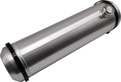 Miniatura 10 de JSD tanque de combustible de celda de gas de aluminio de 5 galones con llenado final en el extremo + soporte, de 8" x 24" de diámetro, redondo, 1/4