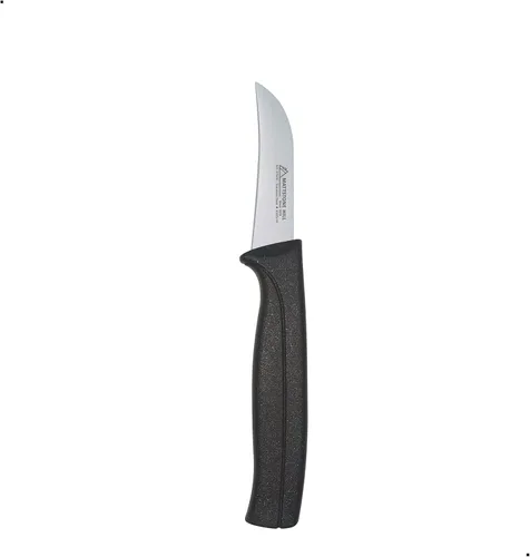 Cuchillo Mondador de 2.5 Pulgadas - MATTSTONE HILL Cuchillo Mondador Pico de Pájaro, Para Pelar y Mondar Frutas y Verduras, Hoja Delgada, Acero
