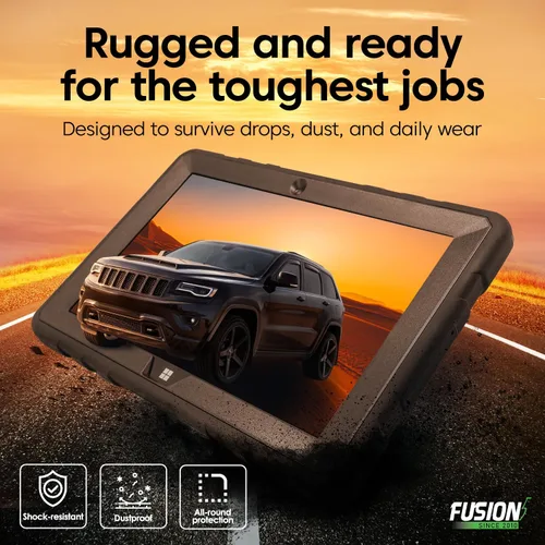 Miniatura 3 de Fusion5 Tablet PC profesional resistente con Windows 11 de 10.1 pulgadas, 12 GB de RAM, SSD de 256 GB, Intel de 13ª generación, tableta Full HD