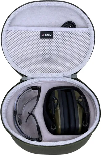 Miniatura 9 de LTGEM - Funda para Howard Leight Honeywell Impact Sport Sound Amplification Electronic Shooting Earmuff.. 2-1. Funda negra para orejeras