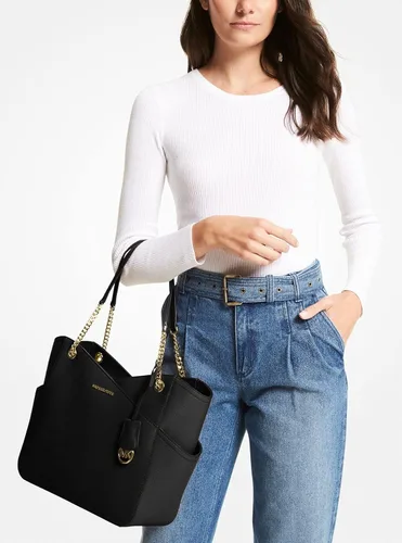 Miniatura 7 de Michael Kors Jet Set - Gancho para bolso de viaje con cadena grande
