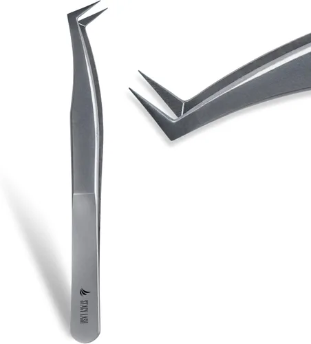 Miniatura 16 de Stacy Lash STL-1 Pinzas de extensión de pestañas aislantes/Suministros para extensiones clásicas y pestañas postizas individuales/Herramienta