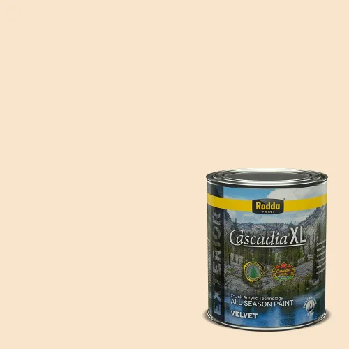 Miniatura 128 de Rodda Paint CASCADIA XL Pintura e imprimación satinada exterior en uno, cuarto de galón, Cantera
