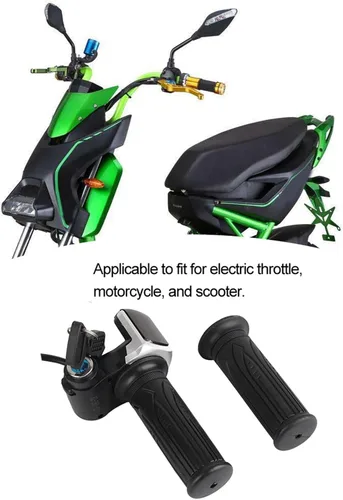 Miniatura 3 de Acelerador de Bicicleta Eléctrica, Agarre del Acelerador, Bloqueo del Acelerador de Motocicleta, Acelerador de Media Torsión para Bicicleta