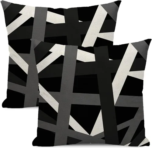 Miniatura 41 de Fundas de Almohada con Estampado de Antílope 16x16 Pulgadas Paquete de 2, Fundas de Almohada Decorativas con Estampado de Piel de Animal Marrón
