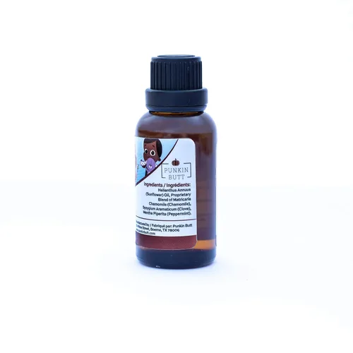 Miniatura 3 de Punkin Butt Paquete de aceite de dentición para bebés y bálsamo labial para aliviar el dolor de encías y labios agrietados, todo natural, orgánico