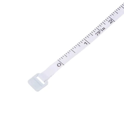 Miniatura 4 de HARFINGTON 2 cintas métricas redondas retráctiles de 78 pulgadas de tamaño de bolsillo para cuerpo, tela, costura y manualidades, color azul