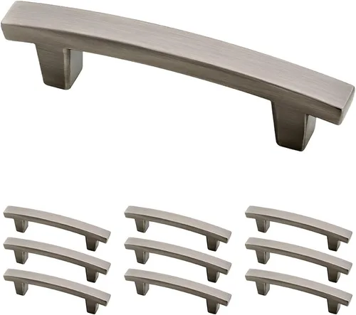 Miniatura 29 de Tiradores de níquel satinado de 5 pulgadas para muebles de cocina y cajones, de Franklin Brass, P29616K-SN-B Níquel cepillado
