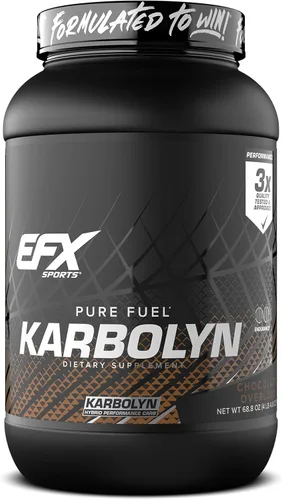 Miniatura 20 de EFX Sports Karbolyn Fuel Polvo de Carbohidratos de Absorción Rápida Carga de Carbohidratos, Energía Sostenida, Recuperación Rápida Libre