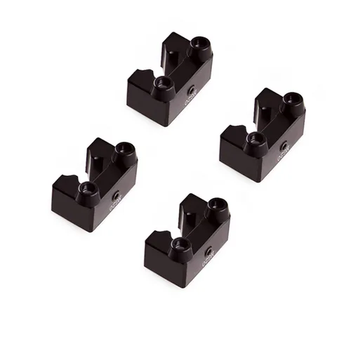Miniatura 8 de Riel de guía lineal 2 piezas HGR20 7.874 in riel de guía deslizante lineal 4 piezas HGH20CA rodamientos de bloque cuadrado para bricolaje CNC