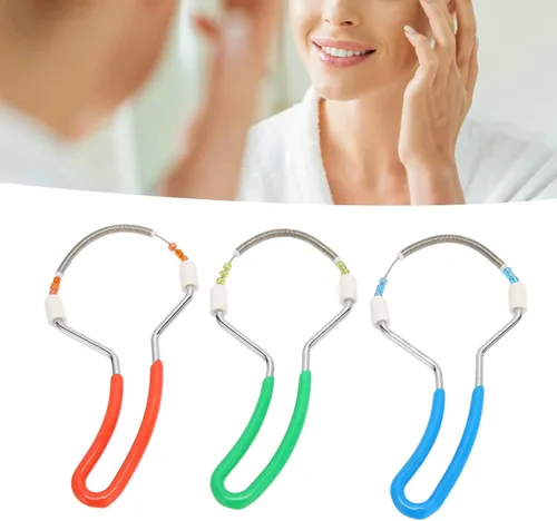 Miniatura 4 de Removedor de vello de primavera, 3 piezas de depilación de enhebrado, depiladora facial para mujer, depiladora de primavera para depilación facial