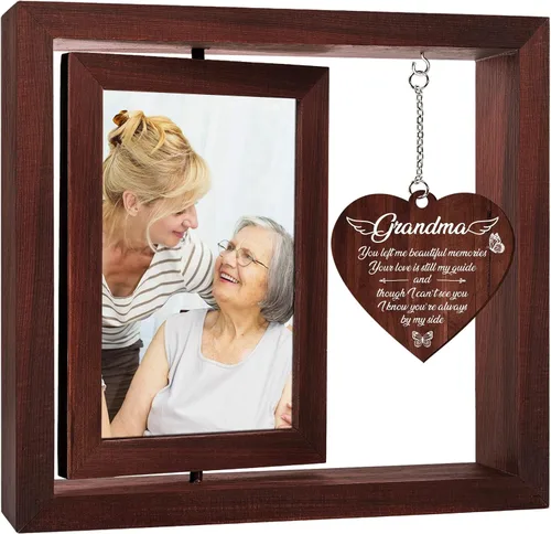 Miniatura 22 de Vetbuosa Regalos conmemorativos para la pérdida del abuelo, marco de fotos de condolencia, regalos de condolencia por pérdida del abuelo, regalo