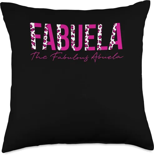 Miniatura 5 de Spanish Grandmother Gifts Latinas Fabuela The Fabulous Abuelita Abuelita - Almohada para la abuela española, 16 x 16 pulgadas, multicolor