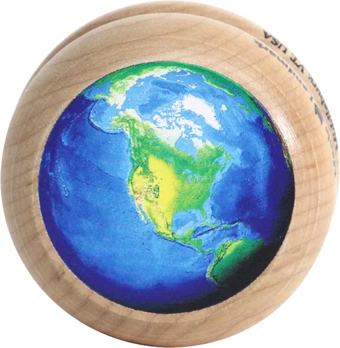 Miniatura 2 de Maple Landmark Yo-Yo de madera de la tierra