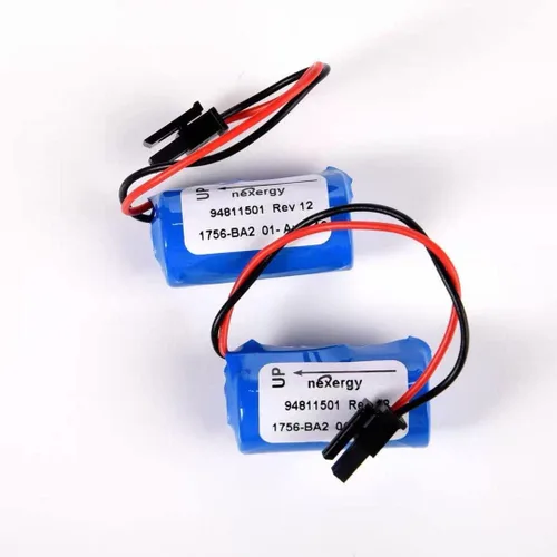 Miniatura 3 de 20pcs 1756-BA2 3V 1200mAh batería de repuesto para Allen Bradley/AB 1756-L1 1756-BA2 BR2/3A-AB, control PLC