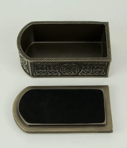 Miniatura 3 de Veronese Design Cernunnos - Caja de baratijas con cuernos celtas y el dios de los animales