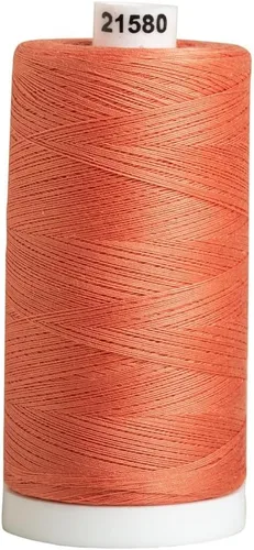 Miniatura 65 de Connecting Threads Hilo de coser 100% algodón, carrete de 1200 yardas (azul almirante)
