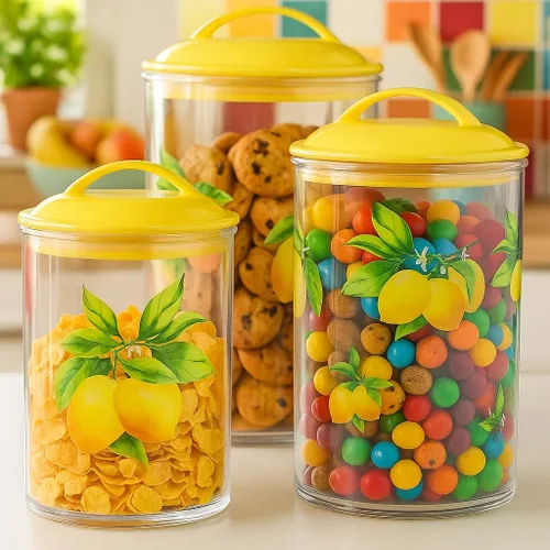 Miniatura 2 de Reston Lloyd - Contenedores herméticos sin BPA para cereales, pasta, azúcar, café, harina, galletas, té suelto, para organización de la cocina