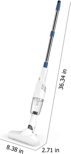 Miniatura 3 de Aspiradora inalámbrica, aspiradora de mano de 30 minutos de tiempo de funcionamiento con motor sin escobillas, potente succión portátil y ligera