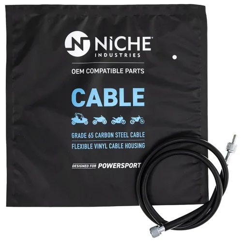 Miniatura 2 de NICHE Cable del velocímetro para Kawasaki KDX175 KDX250 KE100 KLX250 KZ400A KZ400B KZ400D KZ400S 54001-1178 54001-1020