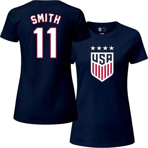 Miniatura 14 de Icon Sports Camiseta de algodón con licencia oficial del equipo nacional de fútbol femenino de EE. UU. - Mujeres - 67WCT