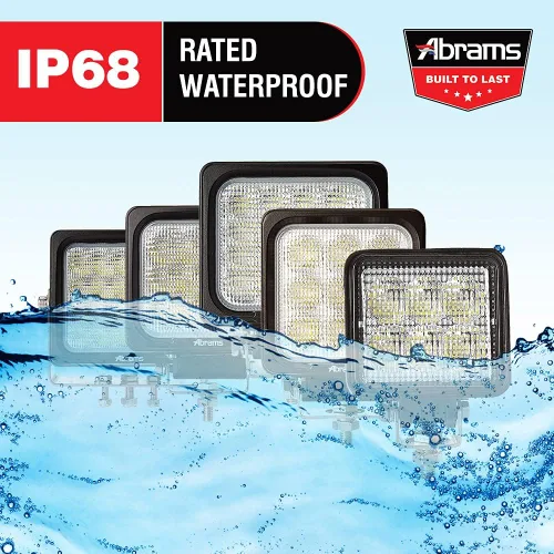 Miniatura 4 de Luces de inundación LED universales de 6 pulgadas para automóviles – 100W brillante 8000LM LED fuera de carretera niebla focos de conducción