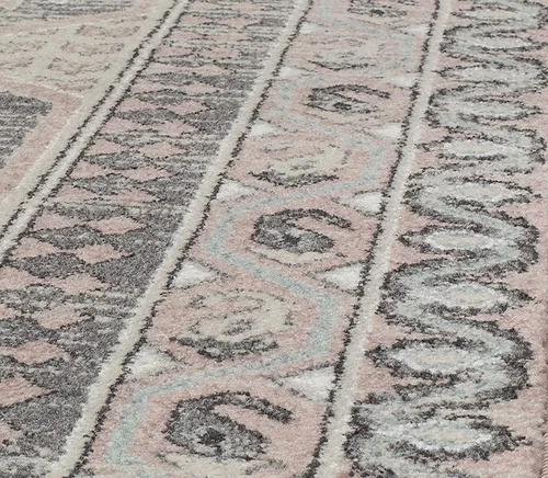 Miniatura 7 de Rugs America Hailey HY10A Heath - Alfombra vintage de transición de 8 x 10 pies