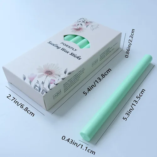 Miniatura 5 de Seal - 12 barras de cera para sellar cera con pistola de pegamento, palitos de cera para sellar cera, ideales para tarjetas, sobres, envoltura