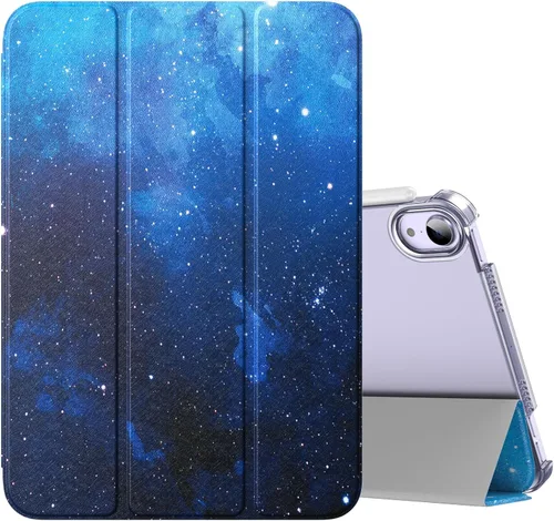 Miniatura 28 de MoKo Funda para iPad mini 7 (A17 Pro) Generación 2024, Funda para iPad mini 6 2021, Funda Protectora Delgada y Ligera de 8.3 Pulgadas con Carcasa