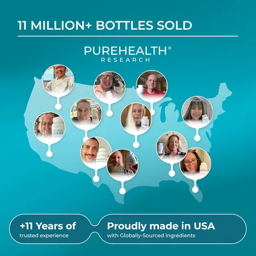 Miniatura 7 de PUREHEALTH RESEARCH Nerve Regen Formula - Suplemento de apoyo nervioso para pies y manos - con ácido alfa lipoico ALA, benfotiamina, acetil