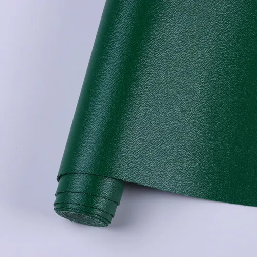 Miniatura 15 de Hojas de cuero sintético para manualidades, un rollo, superficie suave y lisa, hojas de tela de cuero sólido, 12 x 53 pulgadas (11.8 in x 53.1 in)