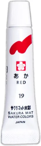Miniatura 18 de Sakura Crepas Paint - Tubo de laminación de acuarela mate EMW12 (12 colores)