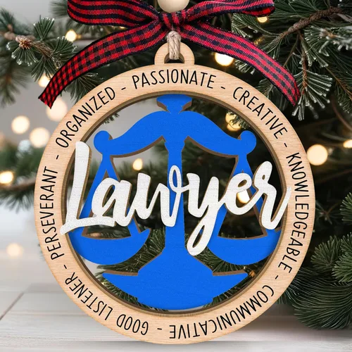 Miniatura 8 de MAPDTWO Adorno de Navidad de Contador - Regalos de Contabilidad para Mujeres, Hombres, Personal de Oficina, Empleados - Adornos de Navidad