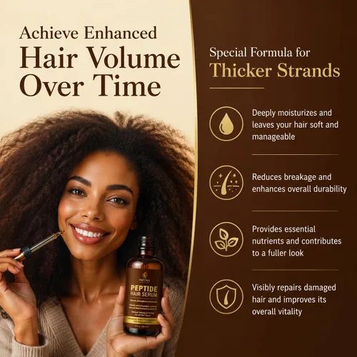 Miniatura 6 de INFINA ESSENTIALS Suero Capilar con Péptidos para el Crecimiento del Cabello Hombres y Mujeres - Péptidos de Cobre para el Crecimiento del Cabello