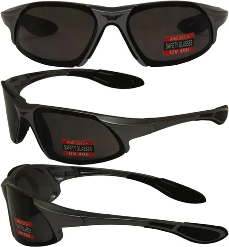 Miniatura 13 de Global Vision Gafas de seguridad Marco azul/ lentes ahumados