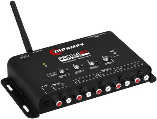 Miniatura 14 de Taramps Pro 2.4 BT Bluetooth DSP Crossover Full, procesador de señal digital, ecualizador de audio para automóvil con aplicación, ganancia de hasta