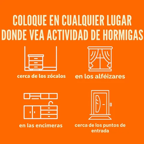 Miniatura 7 de TERRO cebos líquidos para hormigas en interiores con tiras adhesivas para cebado discreto - Trampa de hormigas TERRO y estación de cebo - 4